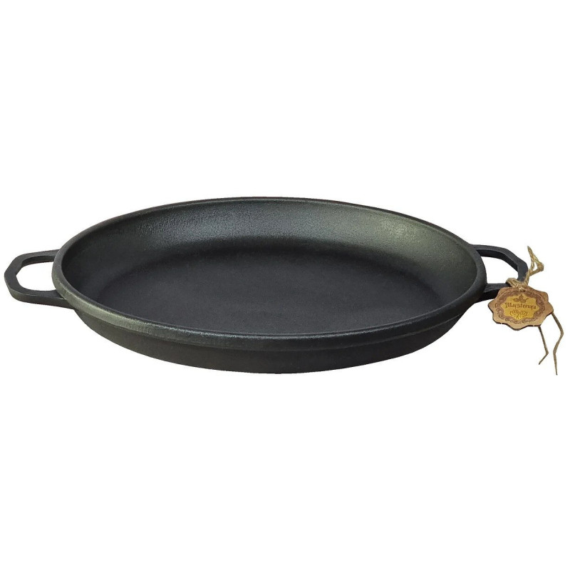 Казан чавунний узбецький об`ємом 12 л WOK із кришкою-сковородою "Наша Майстерня"